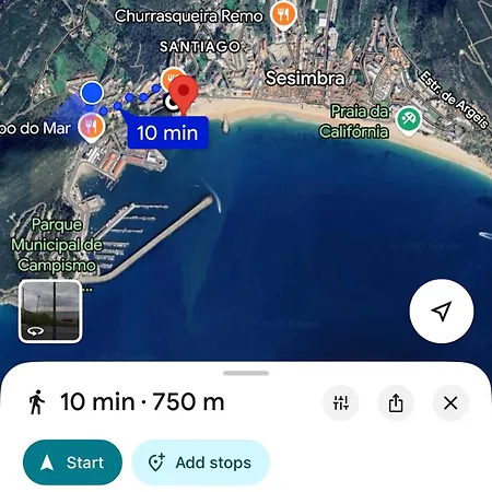 Ocean View Gem With Bbq & Walk To 10min-sesimbra *